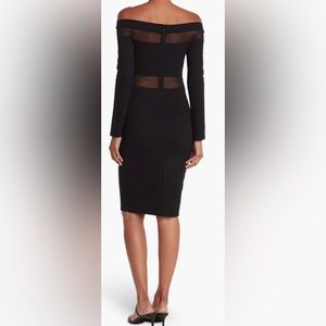Black cocktail dress